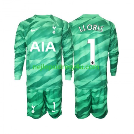 Fotbalový Dres Tottenham Hotspur Hugo Lloris 1 Brankářské Dětské Alternativní 2023/24 Dlouhý Rukáv